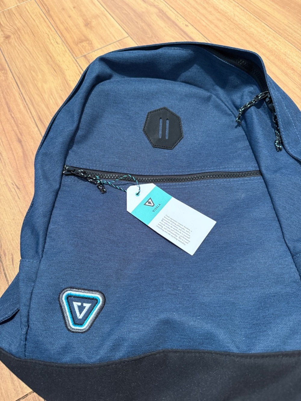 Vissla Day Tripper Backpack Navy Heather NWT Surf Travel Bag